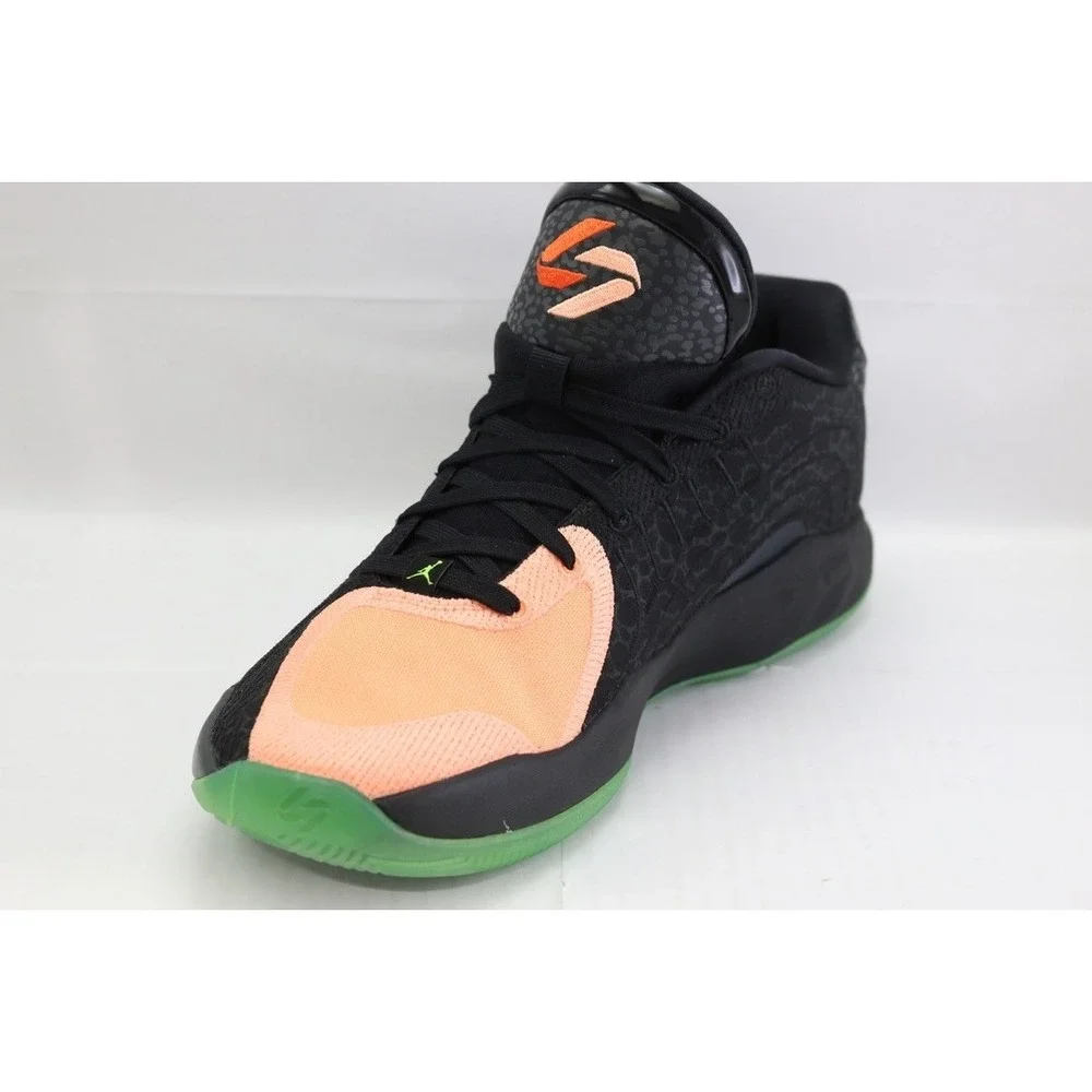 Nike Jordan Luka 4 Safari 3.0 Black Orange Men's 9.5 Basketball Shoes IO0204-001